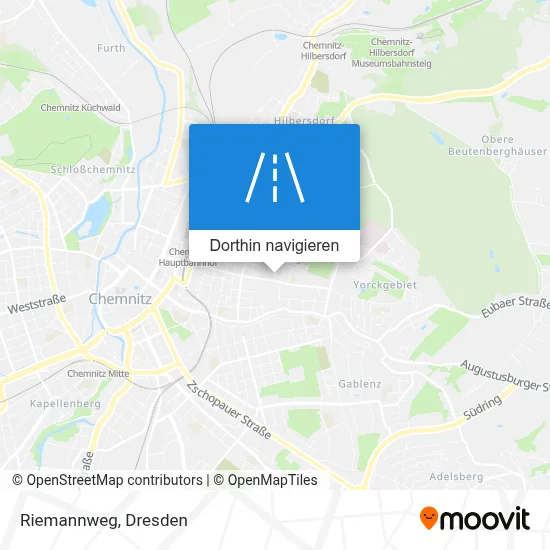 Riemannweg Karte