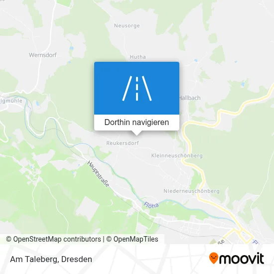 Am Taleberg Karte