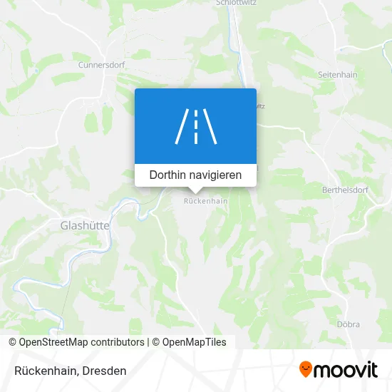 Rückenhain Karte