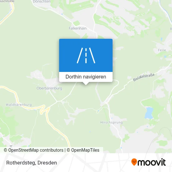 Rotherdsteg Karte