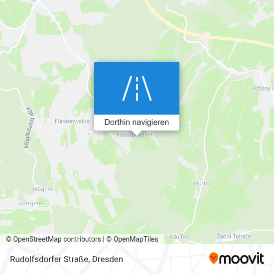 Rudolfsdorfer Straße Karte
