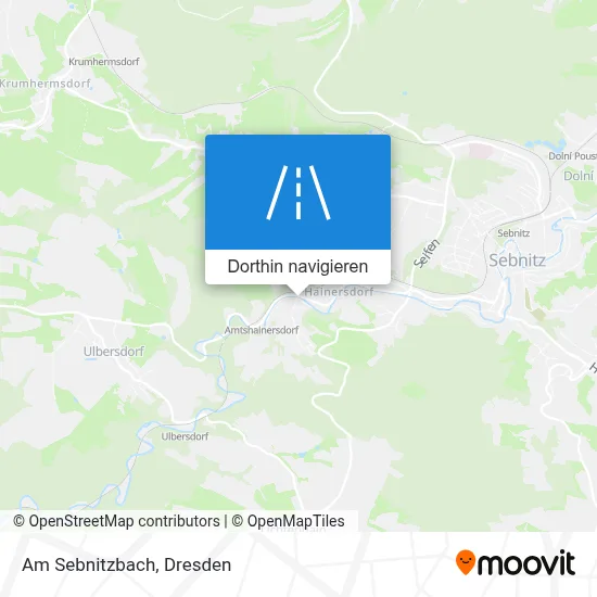 Am Sebnitzbach Karte