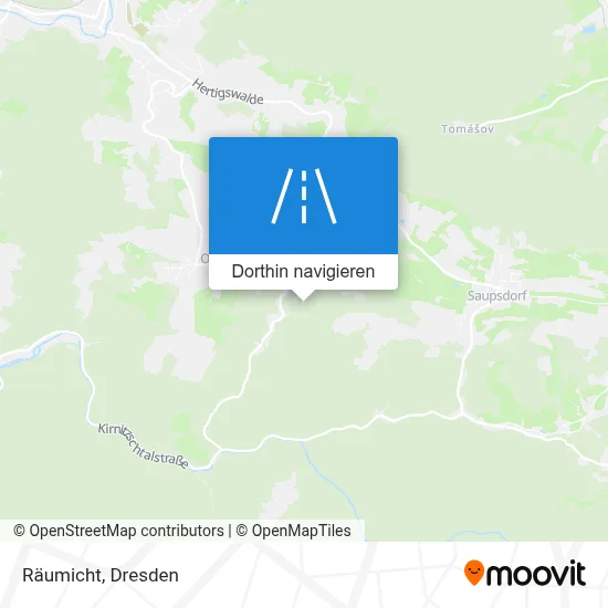 Räumicht Karte