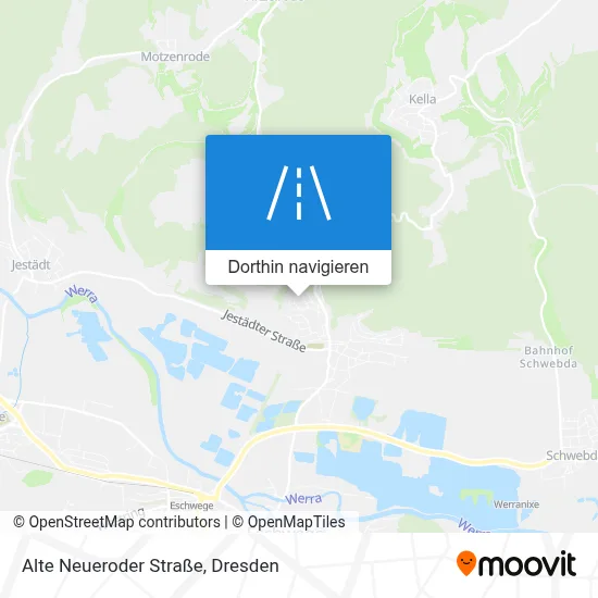 Alte Neueroder Straße Karte