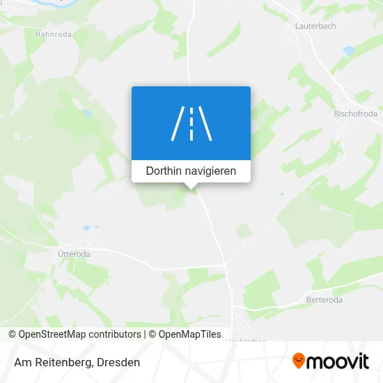Am Reitenberg Karte