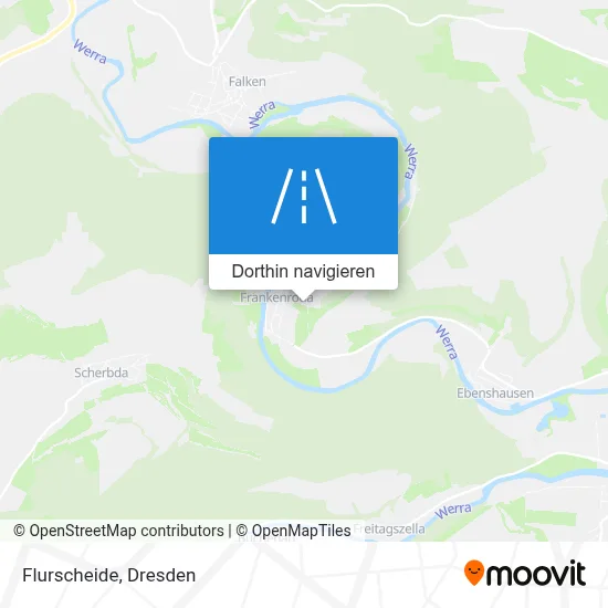 Flurscheide Karte
