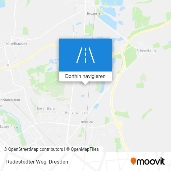 Rudestedter Weg Karte