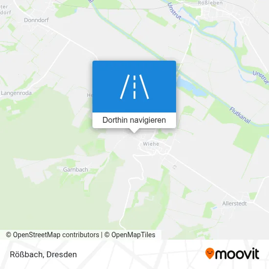Rößbach Karte