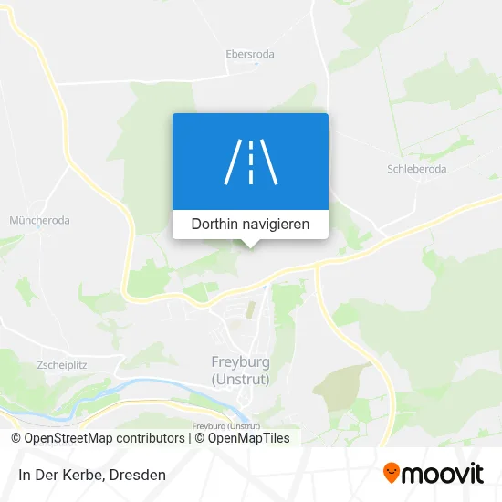 In Der Kerbe Karte