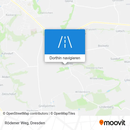 Rödener Weg Karte