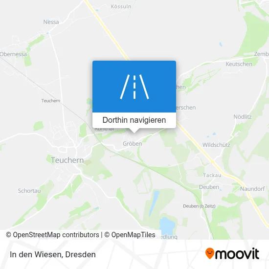 In den Wiesen Karte
