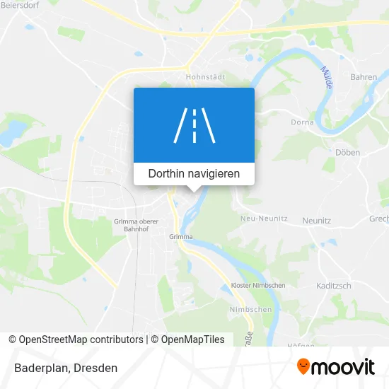 Baderplan Karte