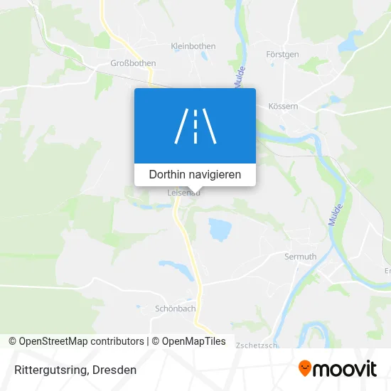 Rittergutsring Karte