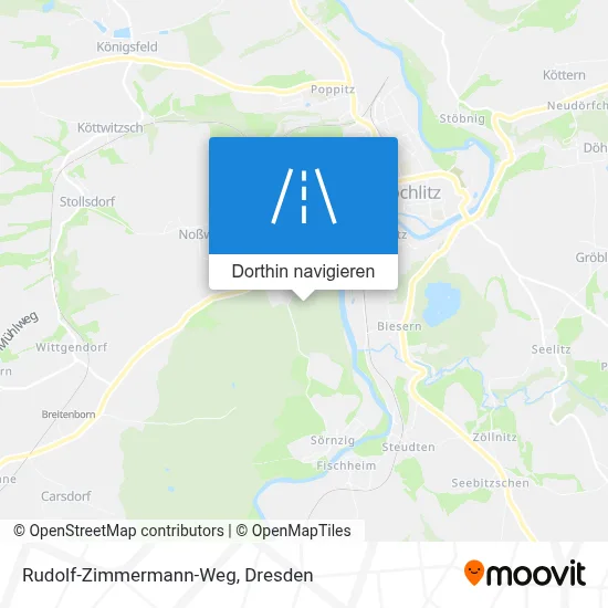 Rudolf-Zimmermann-Weg Karte