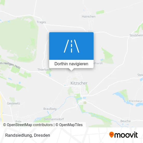 Randsiedlung Karte