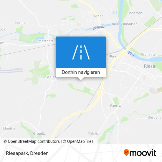 Riesapark Karte