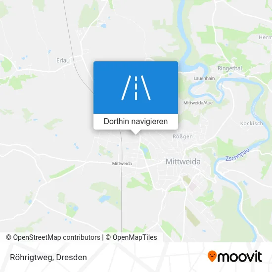 Röhrigtweg Karte