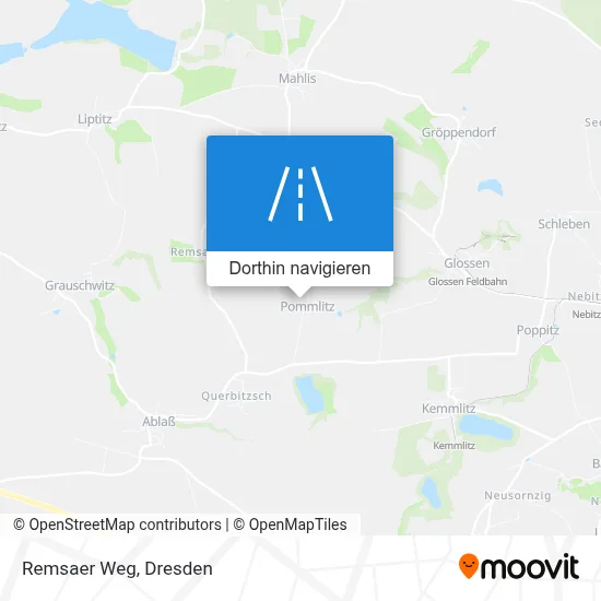 Remsaer Weg Karte