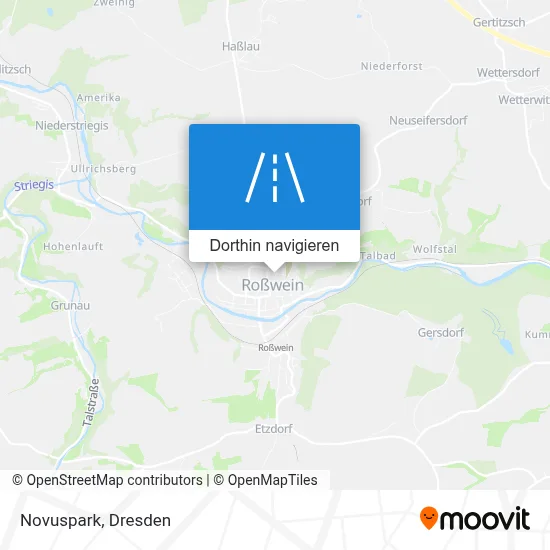 Novuspark Karte