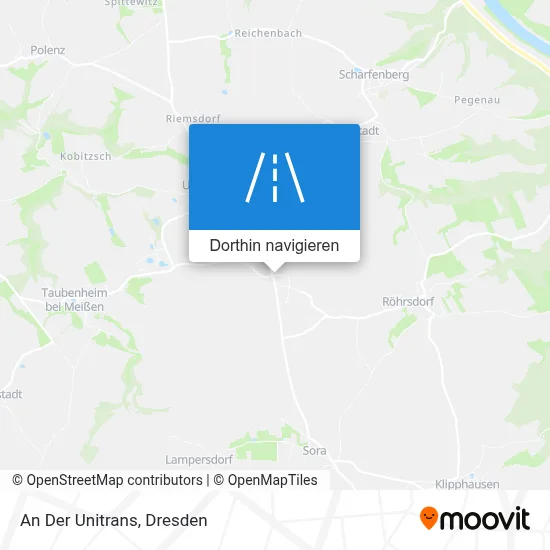 An Der Unitrans Karte