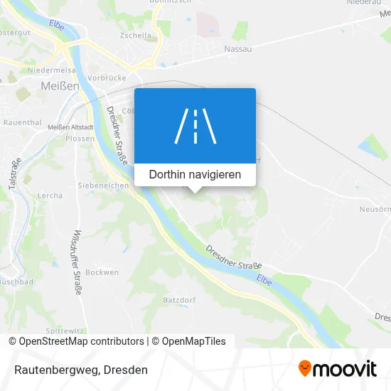 Rautenbergweg Karte