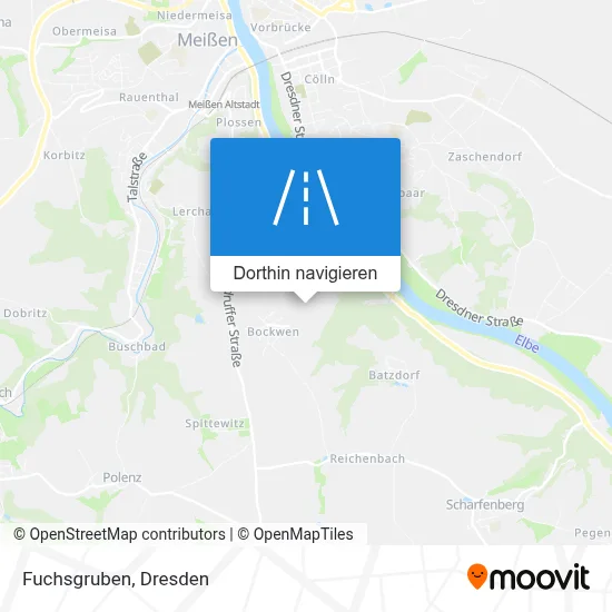 Fuchsgruben Karte