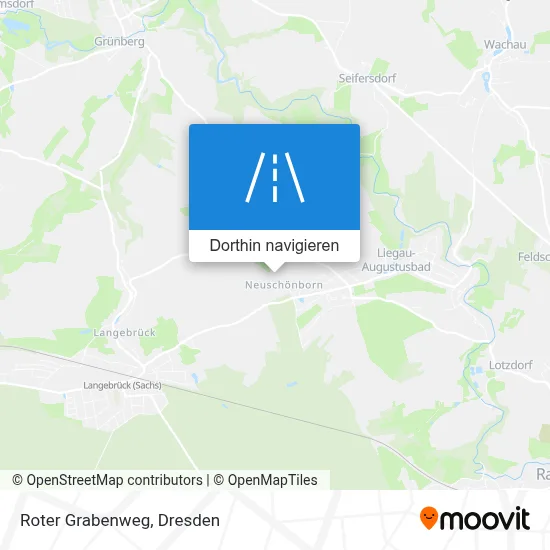 Roter Grabenweg Karte