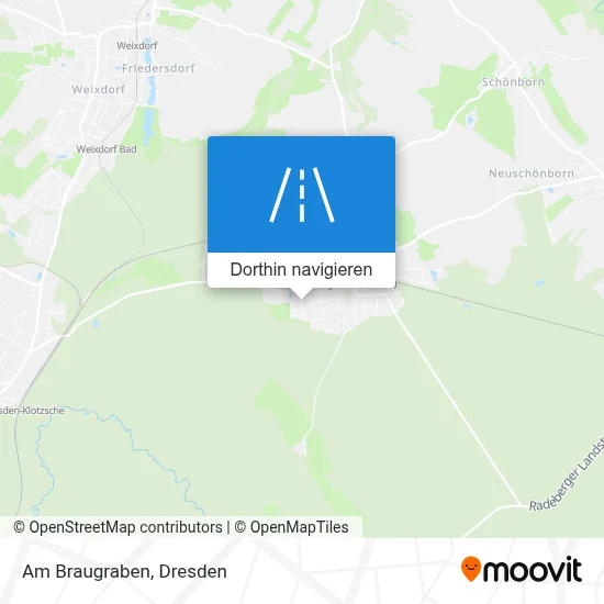 Am Braugraben Karte