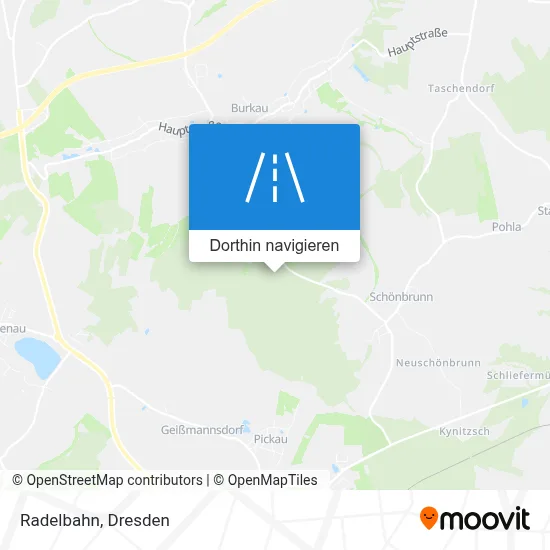 Radelbahn Karte