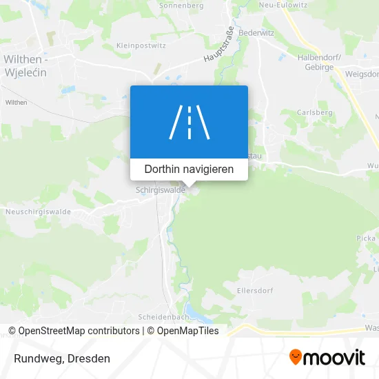 Rundweg Karte