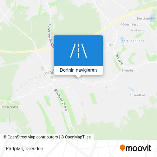 Radplan Karte