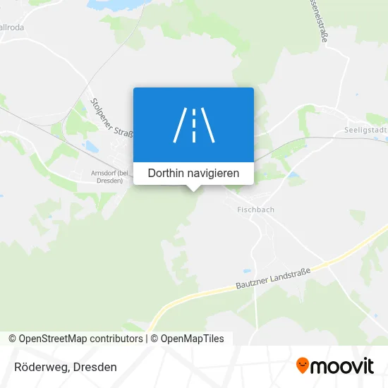 Röderweg Karte