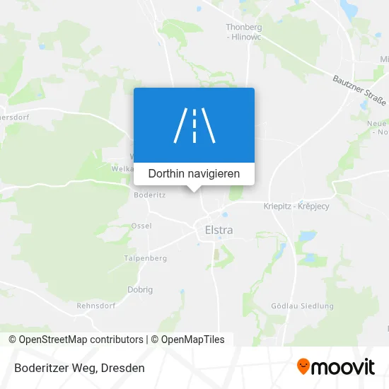 Boderitzer Weg Karte