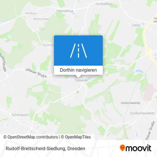 Rudolf-Breitscheid-Siedlung Karte
