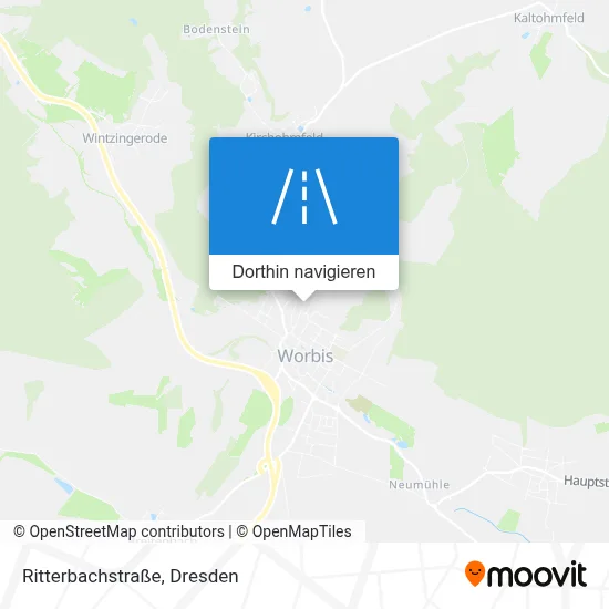 Ritterbachstraße Karte