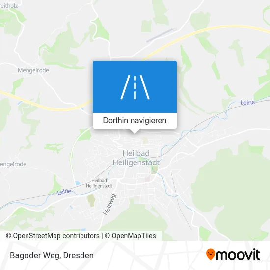 Bagoder Weg Karte