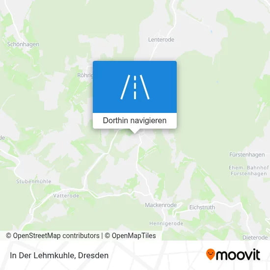 In Der Lehmkuhle Karte