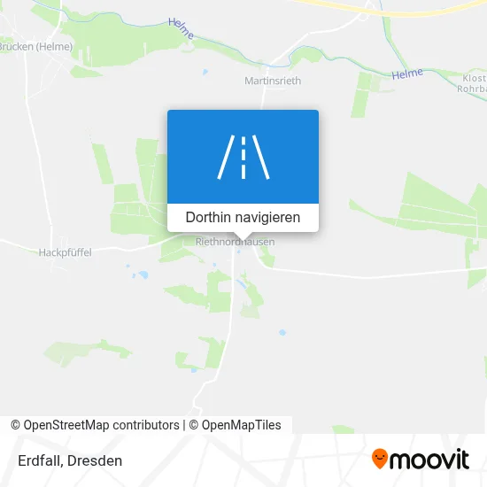 Erdfall Karte