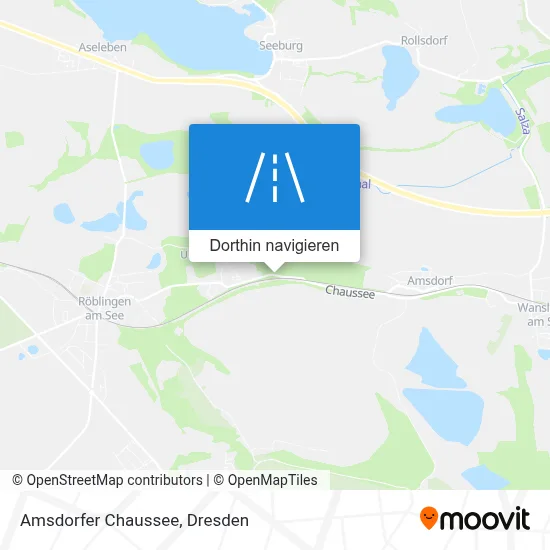 Amsdorfer Chaussee Karte