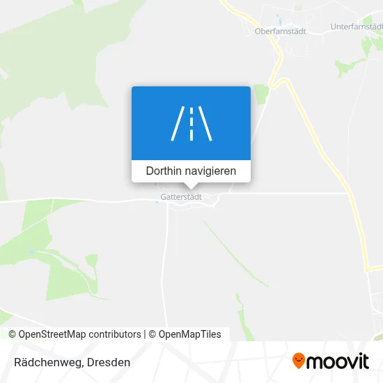Rädchenweg Karte