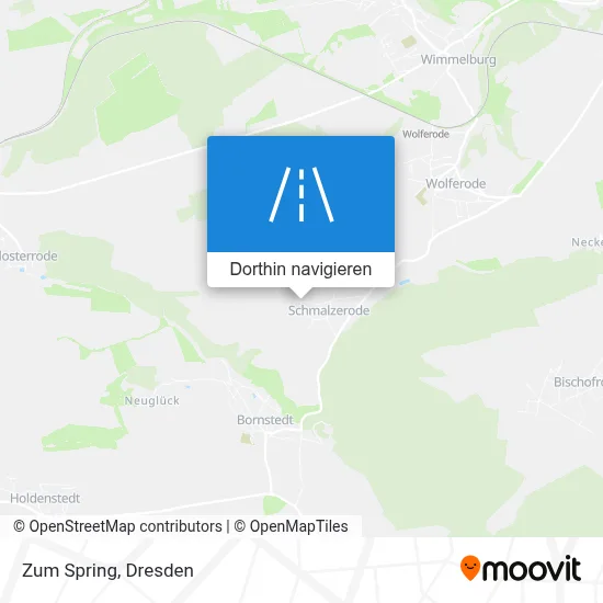 Zum Spring Karte