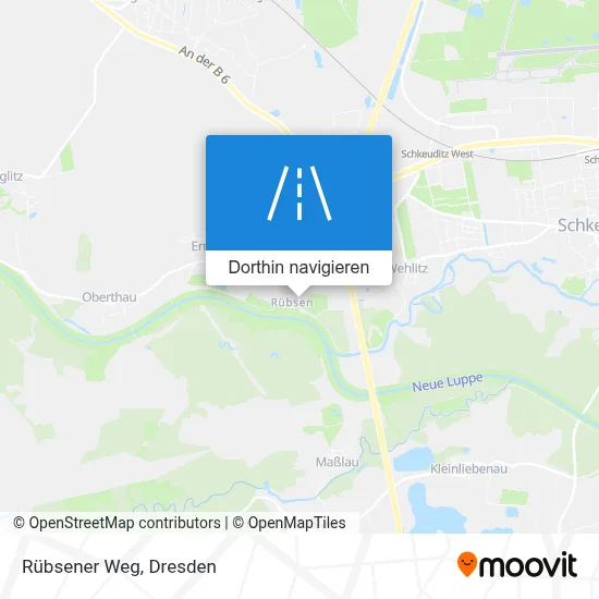 Rübsener Weg Karte