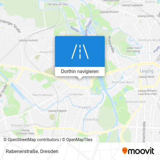 Rabenerstraße Karte