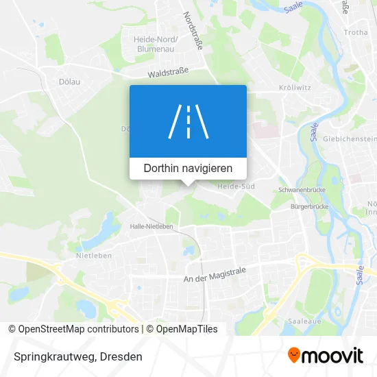Springkrautweg Karte