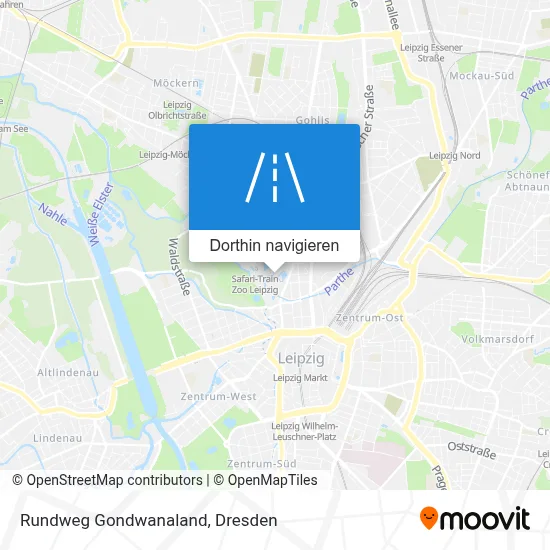 Rundweg Gondwanaland Karte