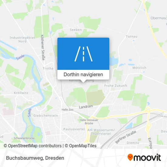 Buchsbaumweg Karte