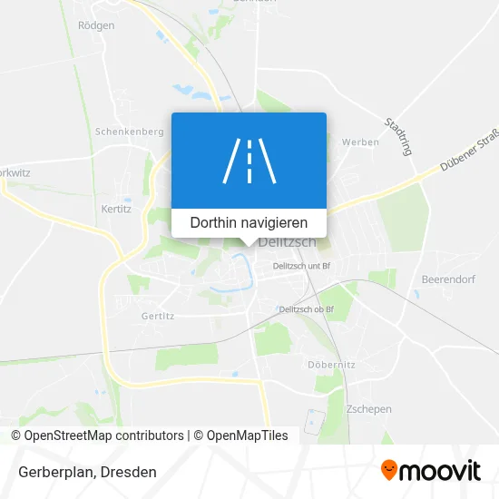 Gerberplan Karte