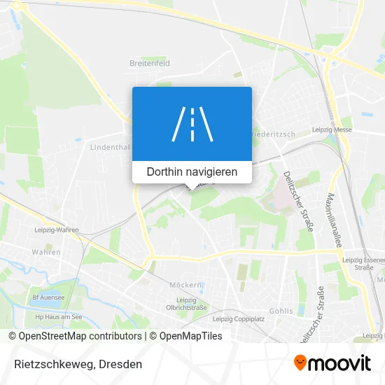 Rietzschkeweg Karte