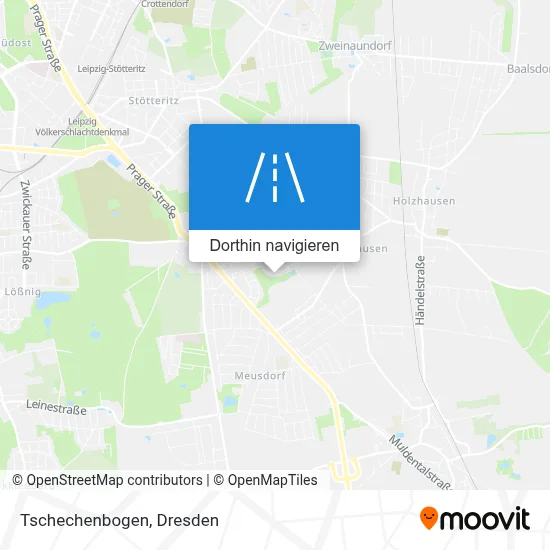 Tschechenbogen Karte