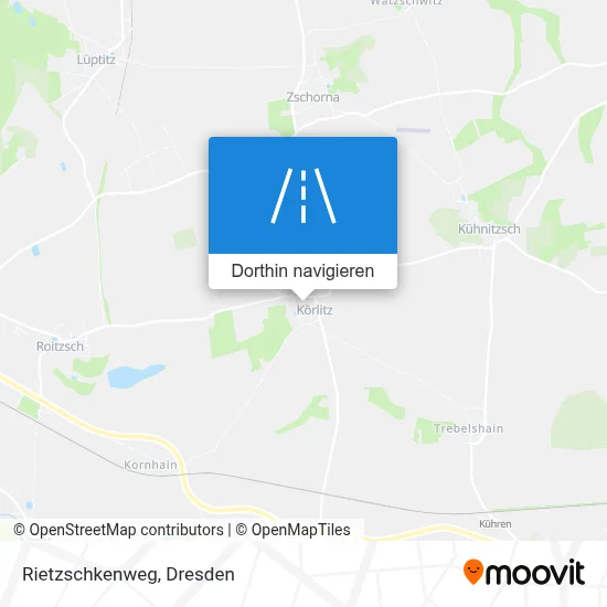 Rietzschkenweg Karte